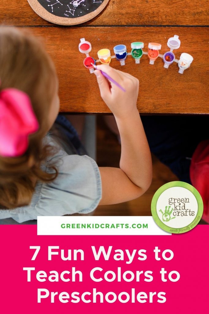teach colors to preschoolers