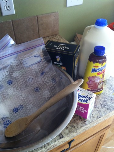 Make your own ice cream