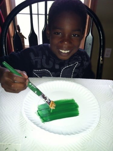 red-eyed tree frog craft