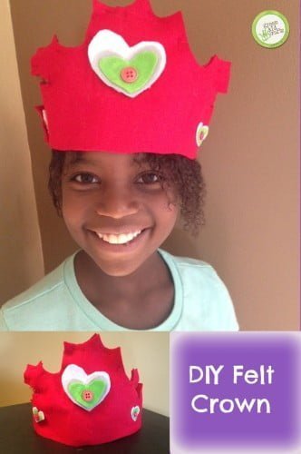 DIY Felt crown