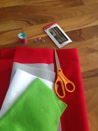 DIY felt crown