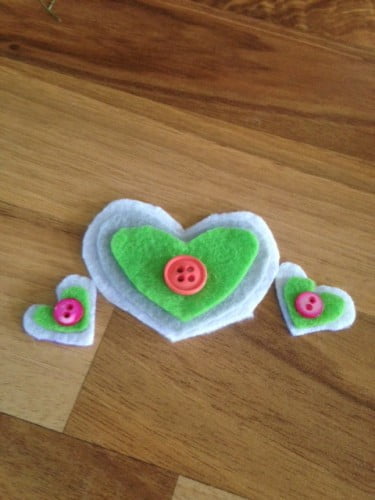 DIY felt crown