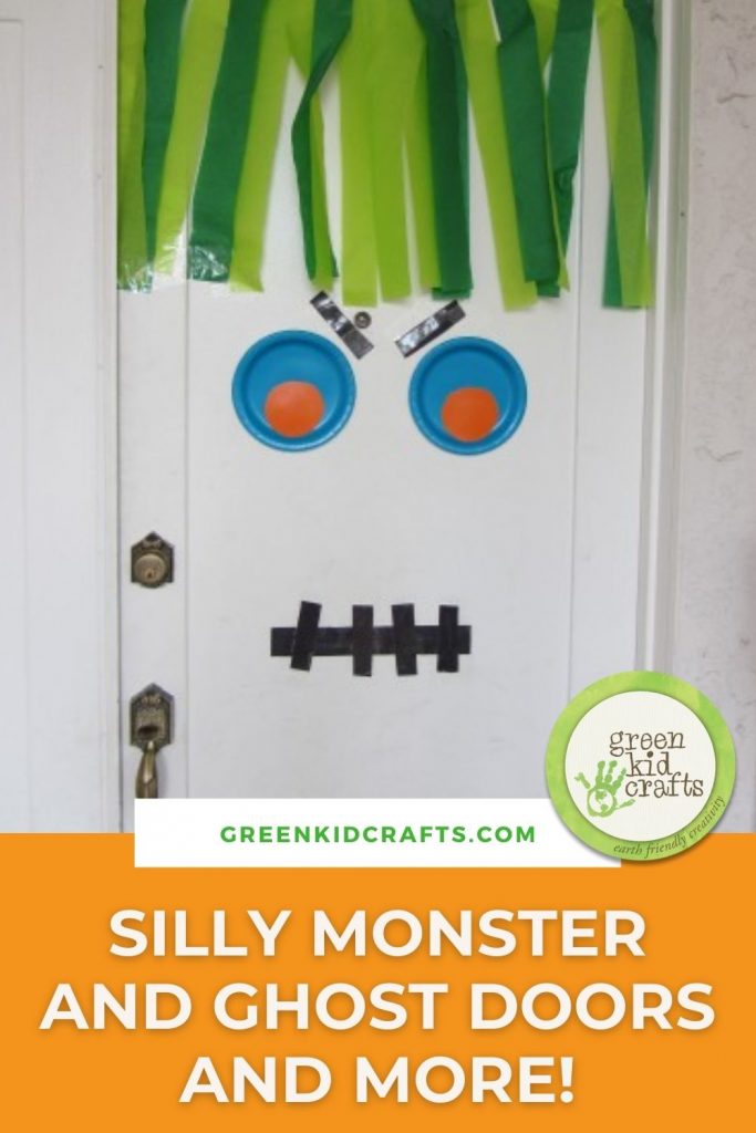 Halloween Silly Monster and Ghost Doors