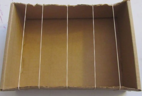 cardboard box guitar