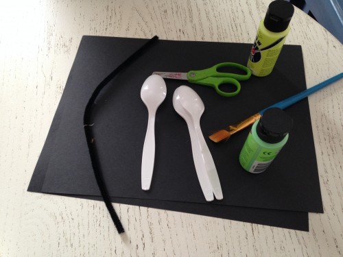 Glow in the dark firefly craft