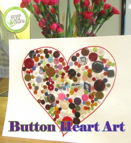 button heart craft