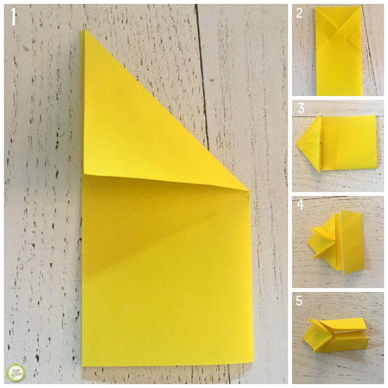 origami frog from Green Kid Crafts