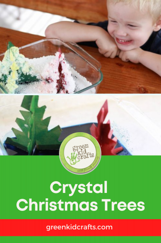 crystal christmas tree experiment