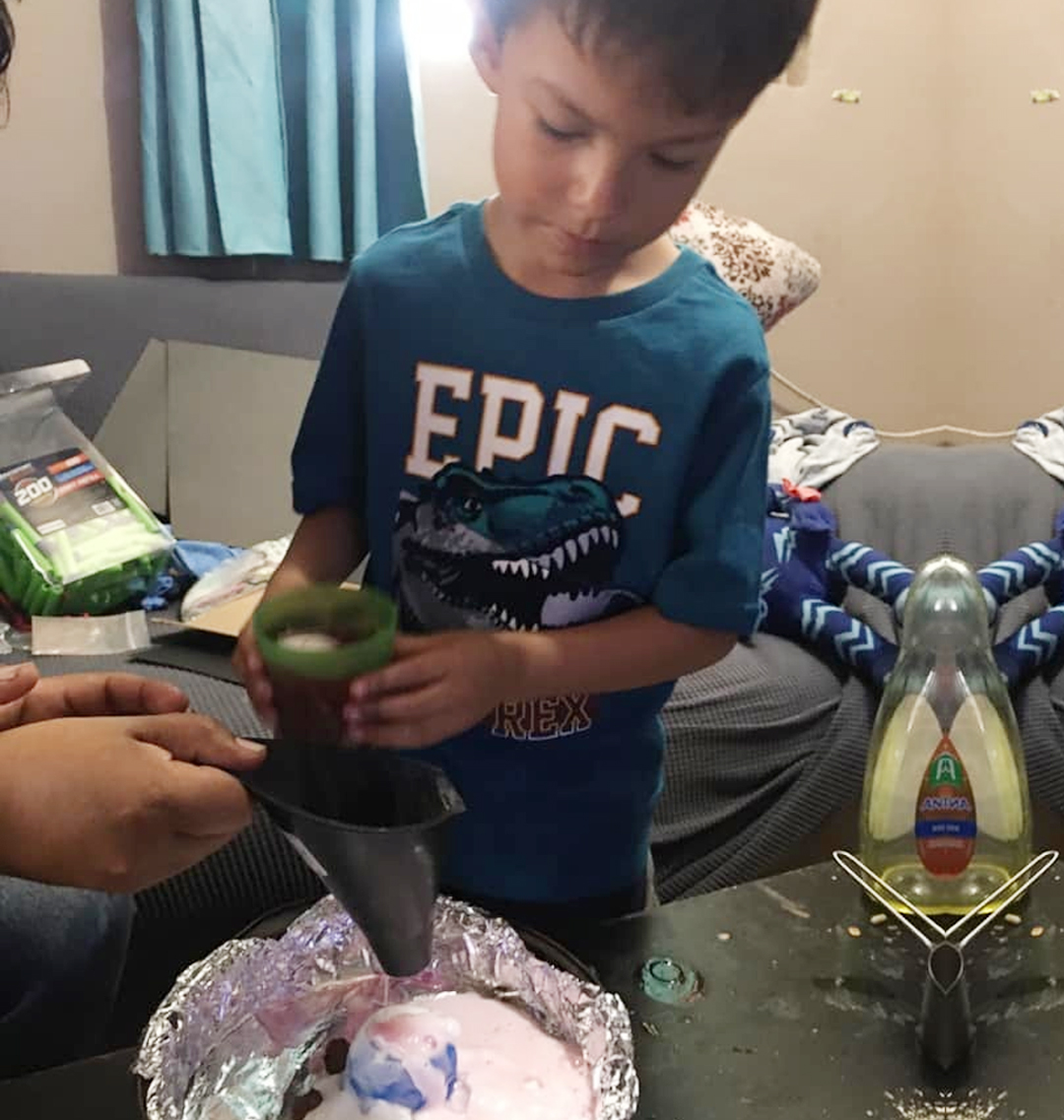 kids exploring science with STEM kits