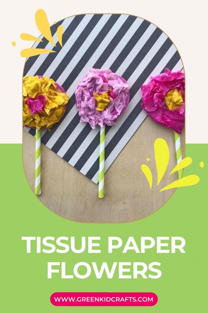 tissue paper flowers